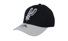 NBA Team 2 Tone 2.0 Stretch Snapback Cap "San Antonio Spurs - Black / Gray" HHSS3265 SASYYPPPBKGY
