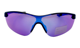 Victory Elite Team Sunglasses "Matte Midnight Navy / Road / Blue Mirror" FZ9301 410