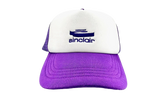 3D Logo Trucker Hat "Purple / White" SMA32 1 PRPW