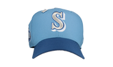 59FIFTY Seattle Mariners 25th Anniversary Fitted Hat "Light Blue Royal Metallic" NE371