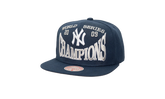 MLB Big Champ Snapback Cap "2009 New York Yankees - Navy" HS8038 NYYNAVY
