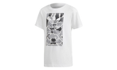 Camo Trefoil Tee GS "White / Multicolor" DH2708