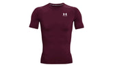 HeatGear Compression Short Sleeve "Maroon / White" 1361518 609