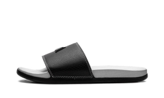 Adilette Comfort Slides "Core Black Silver Metallic" JQ2254