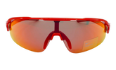 Flyfree Shield Team Sunglasses "University Red / Road Red Mirror" IF1107X 657