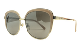 Round Sunglasses "Nude/Gold" MCM110SK-290