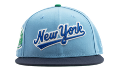 59FIFTY New York Mets 1969 World Series Fitted Hat "Poly Sky Blue / Navy" NE490
