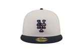 New York Mets Independence Day 2024 59FIFTY Fitted Hat "Grey" 60506382