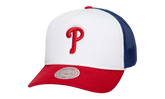 MLB Blocker Trucker Cap "Philadelphia Phillies - White" HT8359 PPHWHIT