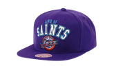 NBA Hardwood Classics Zigzag Snapback Cap "Utah Jazz - Purple" HHSS1100 UJAYYPPPPURP