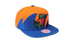 NCAA Sharktooth Snapback Cap "Florida Gators - Orange / Royal" HHSS3304 UFLYYPPPORRY