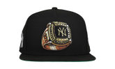 9FIFTY New York Yankees A Frame Snapback Hat ""Rings"" NE220