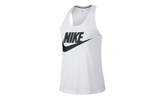 Sportswear Essential Tank Top WMNS "White Black" 831731 100
