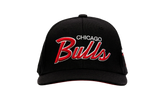 NBA Team Script 2.0 Stretch Snapback Cap "Chicago Bulls - Black" HHSS3281 CBUYYPPPBLCK