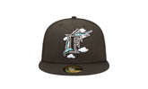 59Fifty MLB Florida Marlins Comic Cloud Fitted Hat "Black" 60243858