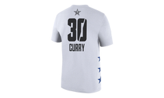 Air Jordan NBA GSW 2019 NBA All-Star T-Shirt "Stephen Curry - White" BQ2507 106