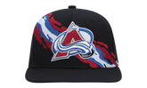 NHL Vintage Paintbrush Snapback Cap "Colorado Avalanche - Black" 6HSSSH22087 CAVBLCK