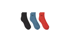 Everyday Plus Cushioned Training Ankle Socks (3 Pairs) "Multicolor" SX6890 912