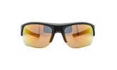 Big Shot Sunglasses "Orange Baseball Tuned - Satin Black" 8650085 010144