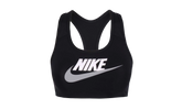 Dri-fit Swoosh Medium-support Graphic Sports Bra"Black/White" DM0579 010