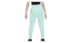 Sportswear Club Fleece Girls' High-waisted Fitted Pants GS "Emerald Rise / Emerald Rise / White" FD2921 349