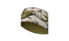 BANDANA HEAD TIE REVERSIBLE "Printed Stone / Olive Flak / White" N.000.2750.978
