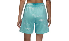 Jordan Flight Washed Fleece Shorts WMNS "Dark Powder Blue" DZ3363 464