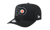 9FIFTY Philadelphia Flyers NHL A Frame Snapback Hat "Black" NE348