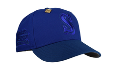 59FIFTY Seattle Mariners 20th Anniversary Fitted Hat "Blueberry Metallic" NE370