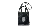 A Bathing Ape 'Ape Head' Mesh Bag "Black" RA 1002