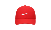 LEGACY91 TECH LOGO PERFORMANCE ADJUSTABLE HAT "Red" DH1640 657