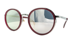 Round Sunglasses "Bordeaux/Gunmetal" MCM115SK-604
