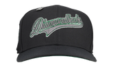 59FIFTY Arizona Diamondbacks Script 25th Anniversary Fitted Hat "Graphite Metallic" 123451299553