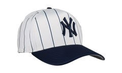 9FIFTY New York Yankees Pinwheel A Frame Snapback Hat "White / Navy" NE325