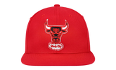 NBA Hardwood Classics Team Ground 2.0 Fitted Cap "Chicago Bulls - Red" HHSF3259 CBUYYPPPRED1