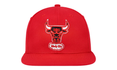 NBA Hardwood Classics Team Ground 2.0 Fitted Cap "Chicago Bulls - Red" HHSF3259 CBUYYPPPRED1