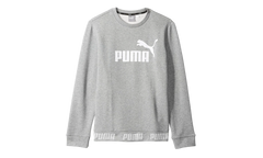 Amplified Crewneck Sweatshirt "Medium Gray Heather" 854736 03