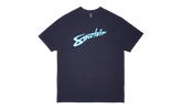 Speed Text Logo Short Sleeve T-Shirt "Navy" SMT186 1 NVY
