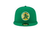 59Fifty MLB Oakland Athletics 1971 Cooperstown Fitted Hat "Green" 11590962