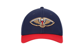 NBA Team 2 Tone 2.0 Stretch Snapback Cap "New Orleans Pelicans - Navy-Red" HHSS3265 NOPYYPPPNYRD