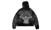 Never Been Normal Rhinestone Hoodie "Black" RET016