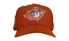 59FIFTY Minnesota Wild 2004 All Star Game Fitted Hat "Burnt Orange" NE164
