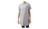 Classic Sportswear Open Back T-Shirt Dress WMNS "Medium Grey Heather" CF9493