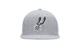 NBA Team Heather 2.0 Snapback Cap "San Antonio Spurs - Grey Heather" HHSS3272 SASYYPPPGYHT