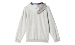 Originals S Rose Hoodie GS "Grey Heather / Multicolor / Fresh Pink" S96103