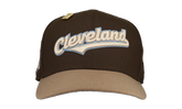 59FIFTY Cleveland Indians 1995 Champions Fitted Hat "Walnut / Tan" 123451300785