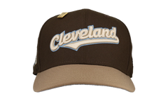 59FIFTY Cleveland Indians 1995 Champions Fitted Hat "Walnut / Tan" 123451300785