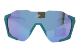 Charged Shield Sunglasses "Matte Bicoastal / Purple Mirror" IB3518X 300
