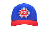 NBA Team 2 Tone 2.0 Stretch Snapback Cap "Detroit Pistons - Royal / Red" HHSS3265 DPIYYPPPRYRD