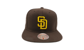 MLB League Patch Snapback Cap "San Diego Padres - Brown" HHSS6745 SDPYYPPPBROW